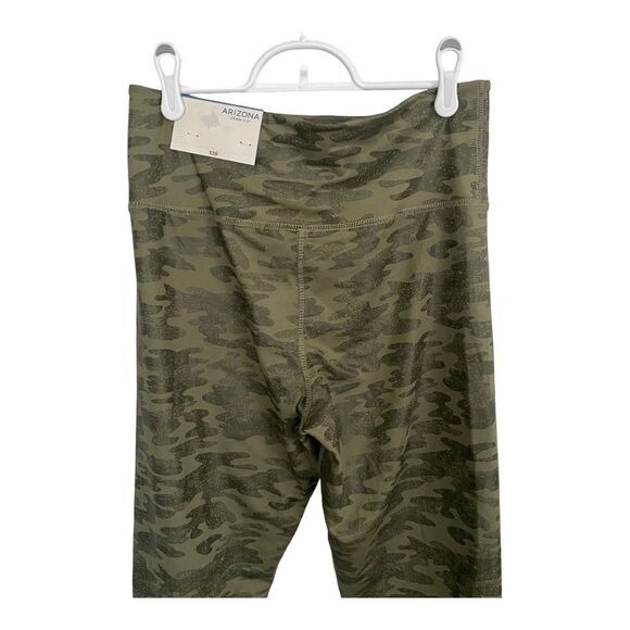 Arizona Jean Olive Camo Leggings Sz L - Picture 6 of 9